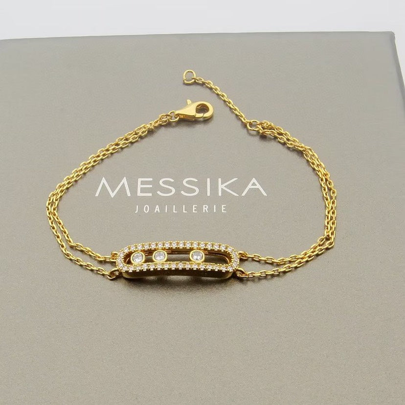 [Clara Jewely] Move Classique pav茅 bracelet
