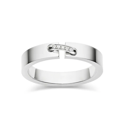[Clara Jewels]ALLIANCE LIENS VIDENCE DIAMOND 4MM RING