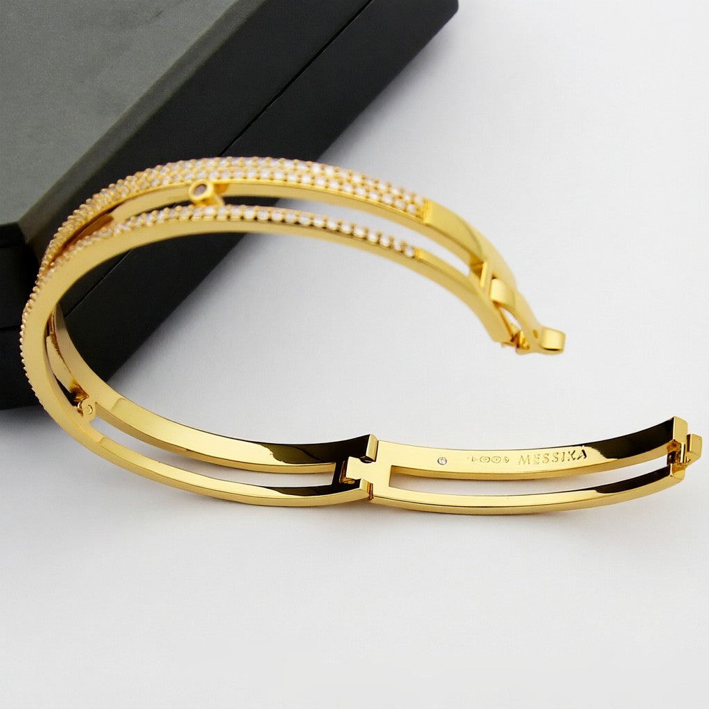 [Clara Jewely]Move Romane pav茅 bangle