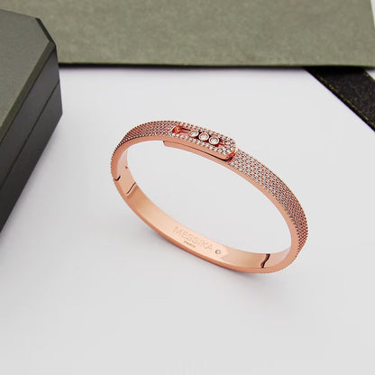 [Clara Jewely]Move Noa Full Pav茅 Diamond Bangle Bracelet