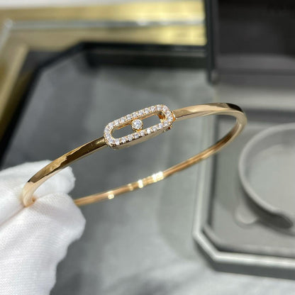 [Clara Jewely]Move Uno pav茅 flex bangle medium