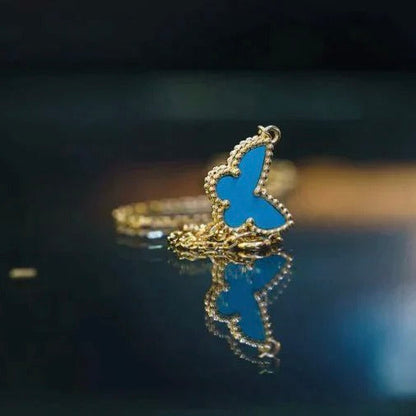 [Clara Jewels]BUTTERFLY TURQUOISE BUTTERFLY BRACELET