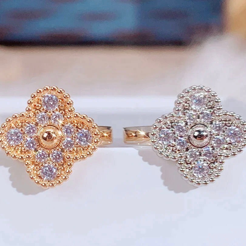 [Clara Jewels]CLOVER DIAMOND RING
