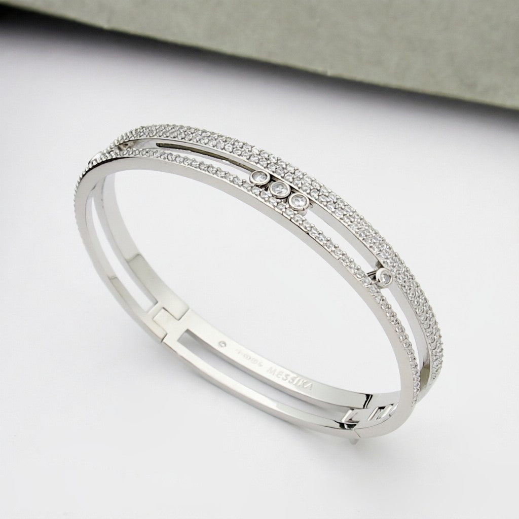 [Clara Jewely]Move Romane pav茅 bangle