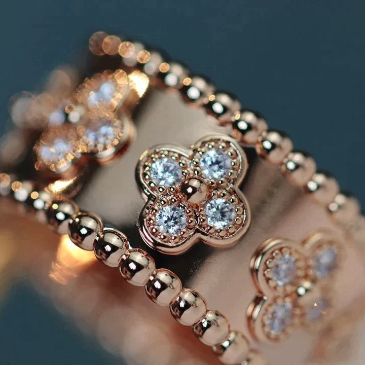 [Clara Jewels]CLOVER KALEIDOSCOPE RING 10MM