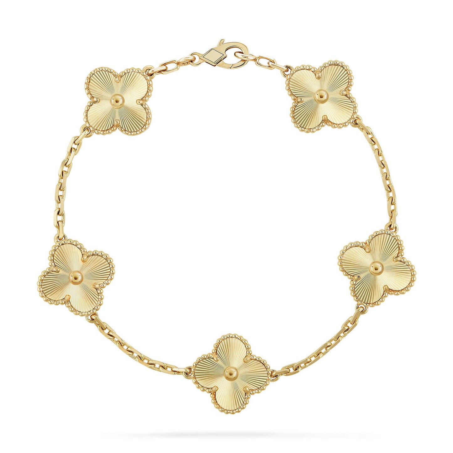 [Clara Jewels] CLOVER 5 MOTIF LASER BRACELET COLLECTION