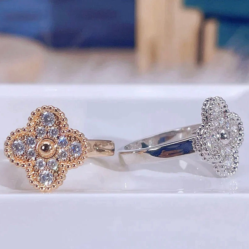 [Clara Jewels]CLOVER DIAMOND RING