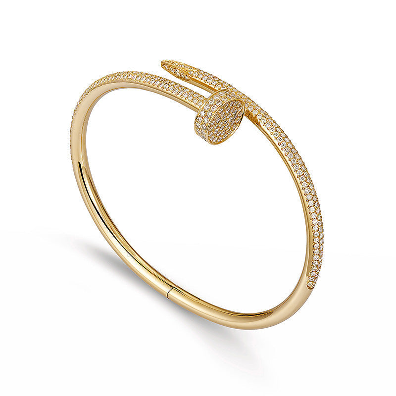 [Clara Jewels]JUSTE BRACELET 3.5MM ALL DIAMONDS