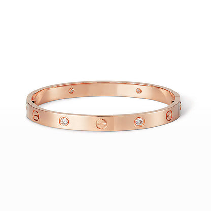 [Clara Jewels]LOVE BRACELET 6.1MM 4 DIAMONDS