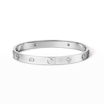 [Clara Jewels]LOVE BRACELET 6.1MM 4 DIAMONDS