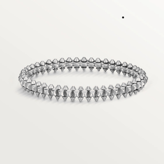 [Clara Jewels]CLASH SILVER BRACELET
