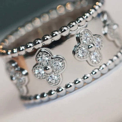 [Clara Jewels]CLOVER KALEIDOSCOPE RING 10MM