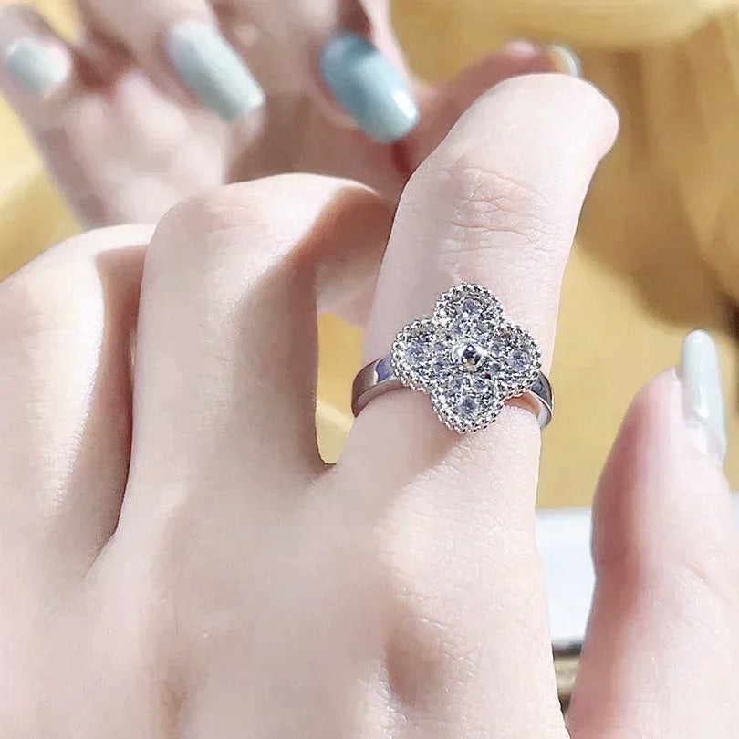 [Clara Jewels]CLOVER DIAMOND RING