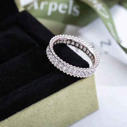 [Clara Jewels]PERLEE DIAMOND SILVER RING