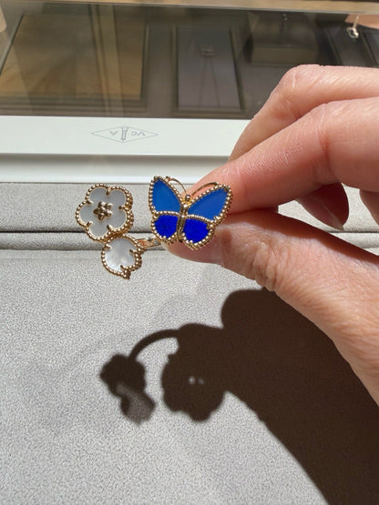 [Clara Jewels]LUCKY SPRING BUTTERFLY OPEN-FACE RINGS