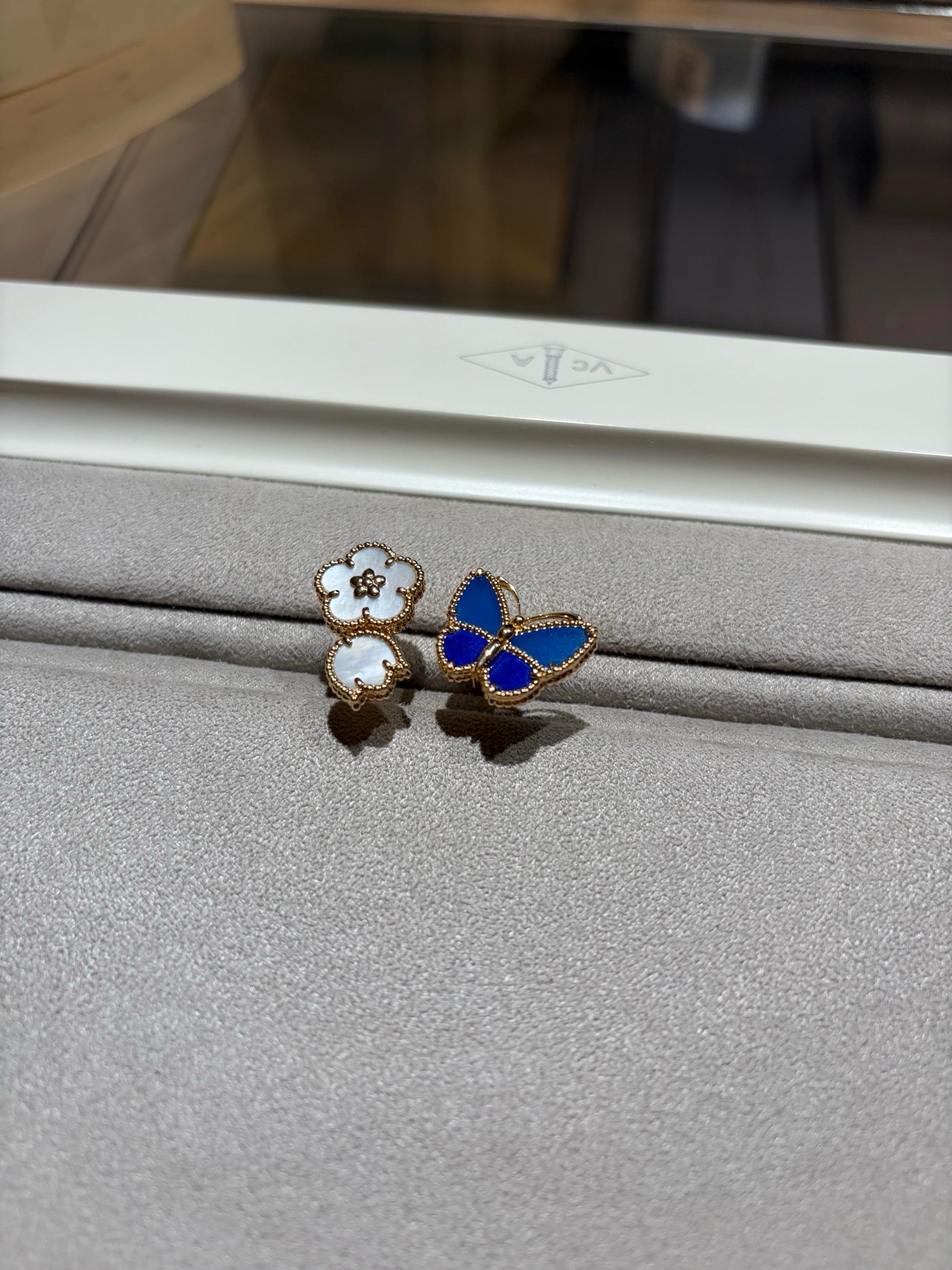 [Clara Jewels]LUCKY SPRING BUTTERFLY OPEN-FACE RINGS