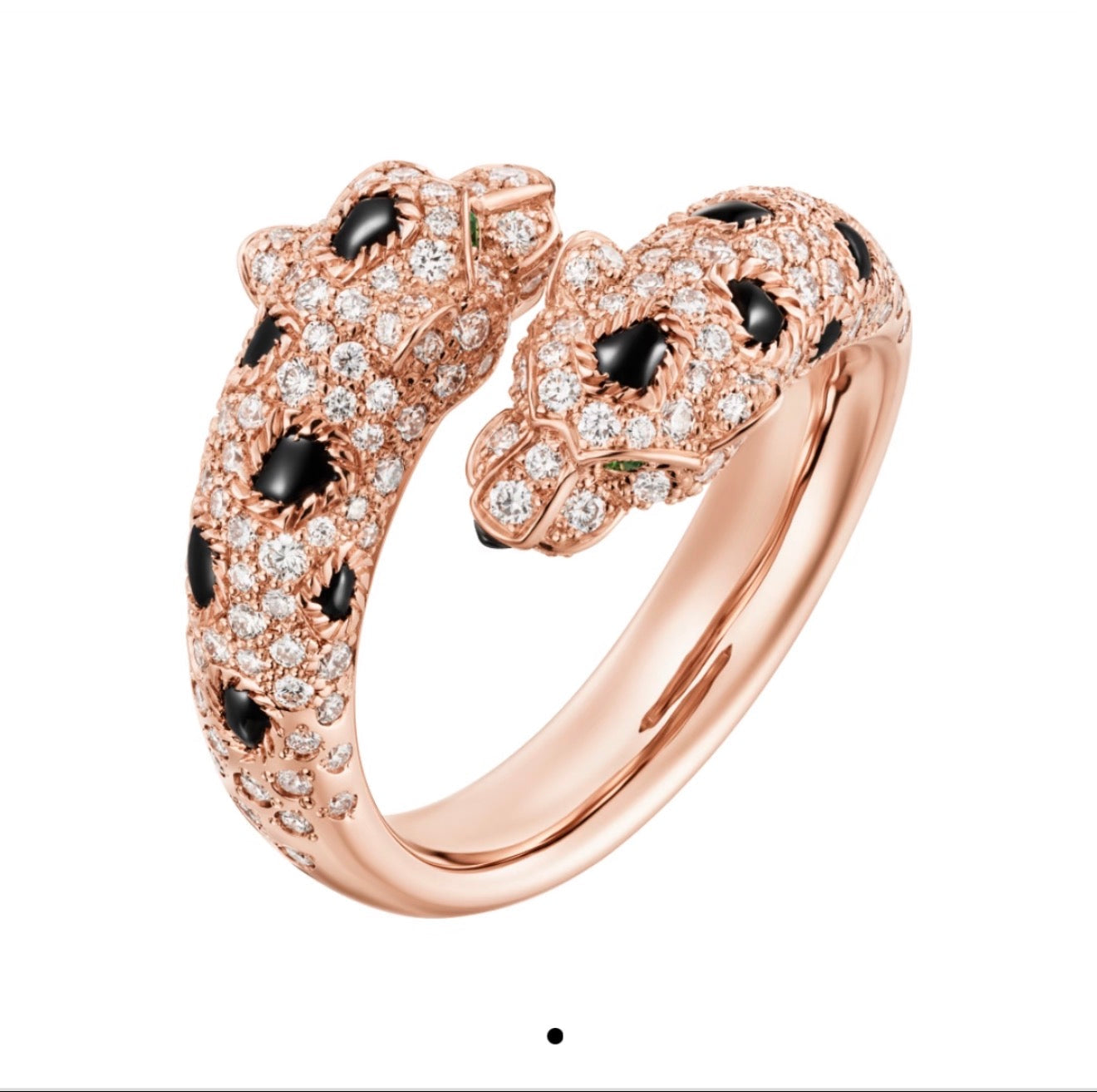 [Clara Jewels]PANTHERE 5MM ALL DIAMOND RING