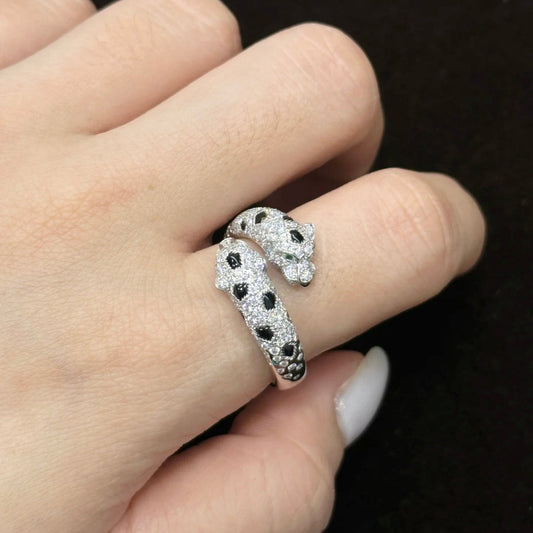[Clara Jewels]PANTHERE 5MM ALL DIAMOND RING