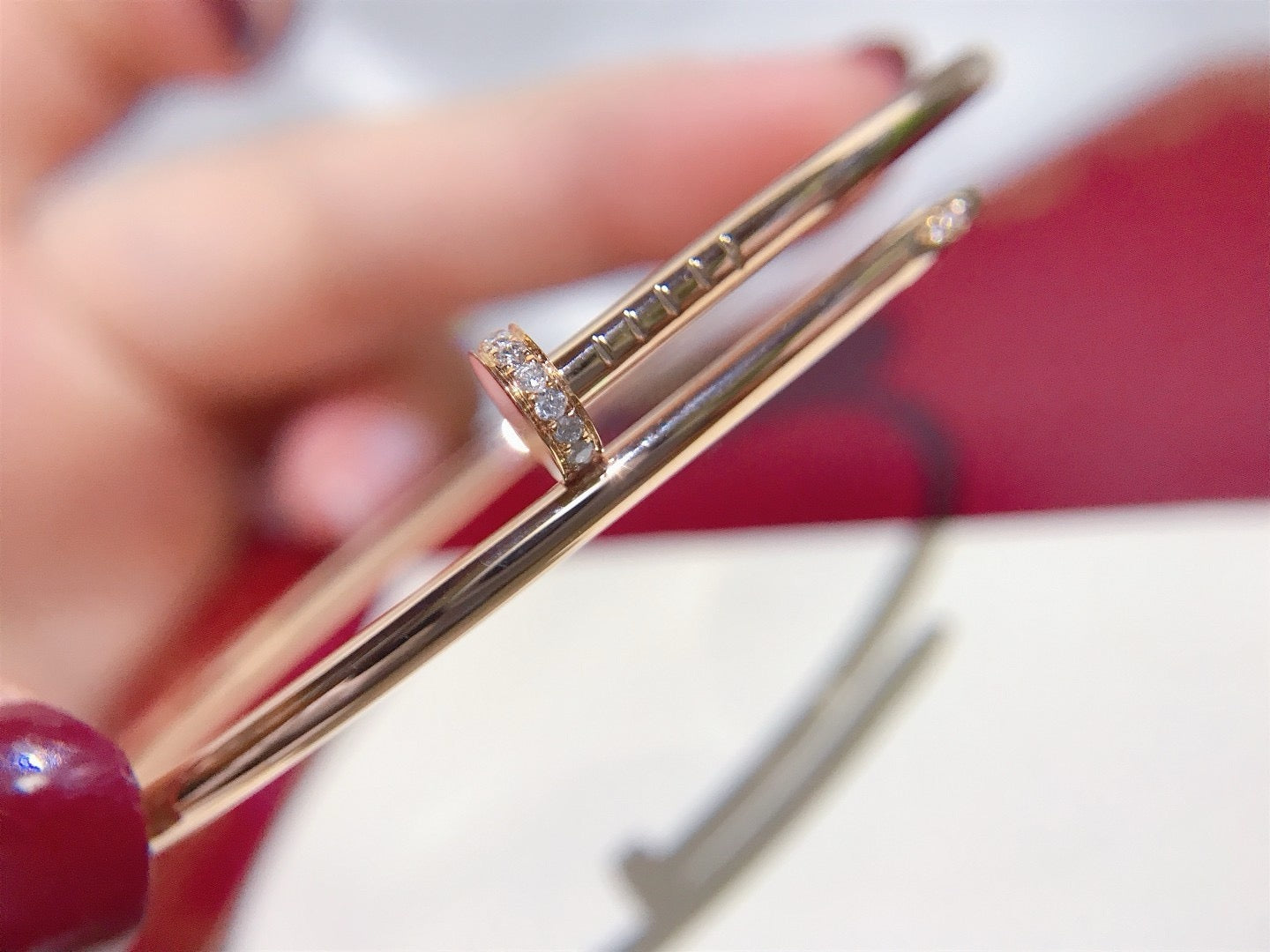 [Clara Jewels]JUSTE BRACELET 2.5MM DIAMONDS