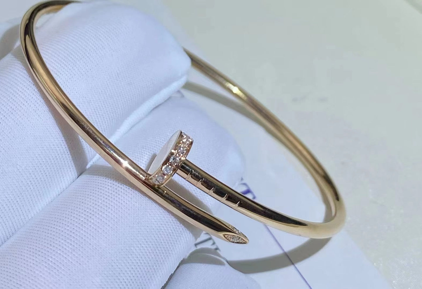 [Clara Jewels]JUSTE BRACELET 2.5MM DIAMONDS