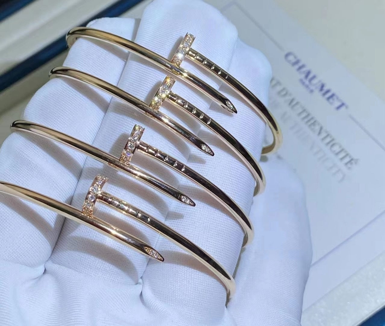 [Clara Jewels]JUSTE BRACELET 2.5MM DIAMONDS