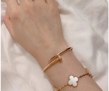 [Clara Jewels]JUSTE BRACELET 2.5MM DIAMONDS