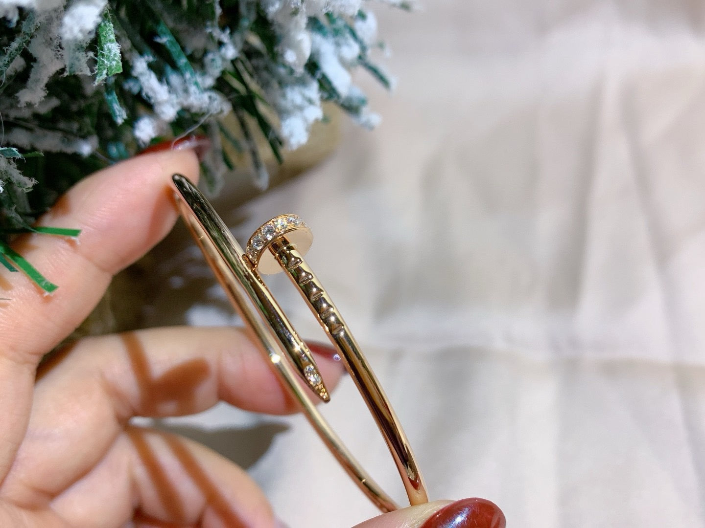 [Clara Jewels]JUSTE BRACELET 2.5MM DIAMONDS
