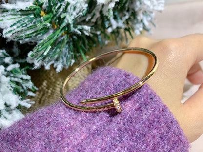 [Clara Jewels]JUSTE BRACELET 2.5MM DIAMONDS