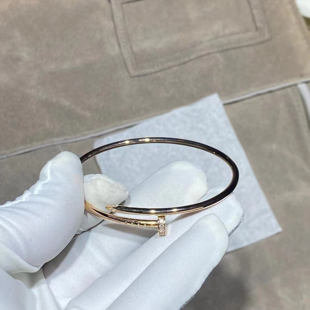[Clara Jewels]JUSTE BRACELET 2.5MM DIAMONDS