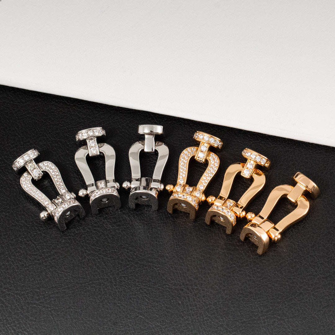 [Clara Jewels]FORCE LARGE HORSESHOE NO DIAMOND BRACELET SILVER