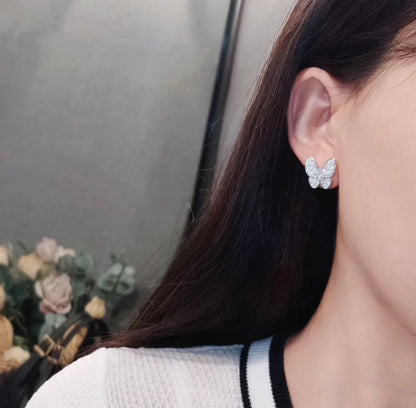 [Clara Jewels]BUTTERFLY ALL DIAMOND EARRINGS