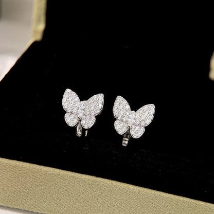 [Clara Jewels]BUTTERFLY ALL DIAMOND EARRINGS