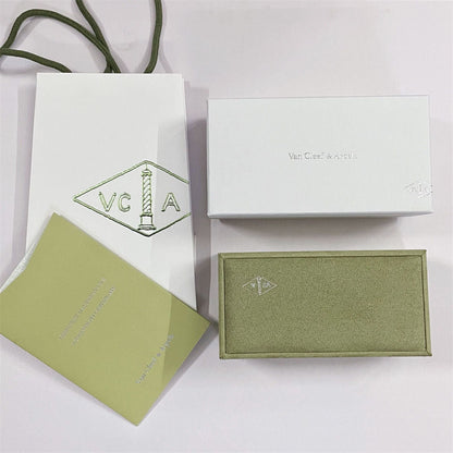 [Clara Jewels]VA CLOVER BRACELET NECKLACE RING BOX GIFT BAG