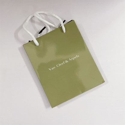 [Clara Jewels]VA CLOVER BRACELET NECKLACE RING BOX GIFT BAG