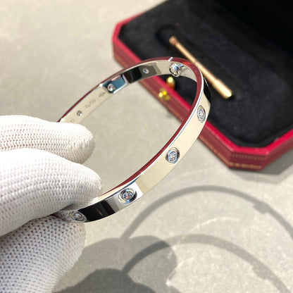 [Clara Jewels]LOVE BRACELET 6.1MM 10 DIAMONDS
