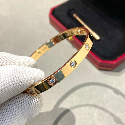 [Clara Jewels]LOVE BRACELET 6.1MM 10 DIAMONDS