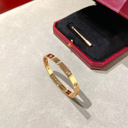 [Clara Jewels]LOVE BRACELET 6.1MM 10 DIAMONDS