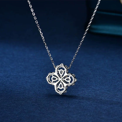 [Clara Jewels]LOOP NECKLACE FULL MOTIF DIAMOND 16MM MULTIPLE COLORS