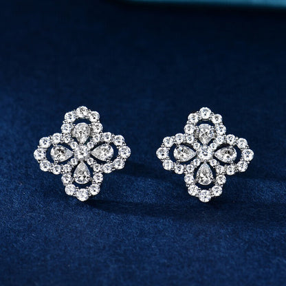 [Clara Jewels]LOOP EARRINGS FULL MOTIF DIAMOND 16MM