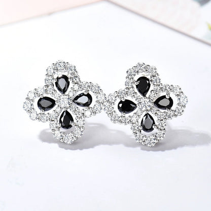 [Clara Jewels]LOOP EARRINGS FULL MOTIF DIAMOND 16MM