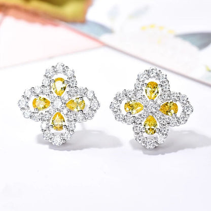 [Clara Jewels]LOOP EARRINGS FULL MOTIF DIAMOND 16MM