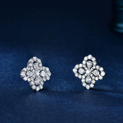 [Clara Jewels]LOOP EARRINGS FULL MOTIF DIAMOND 16MM