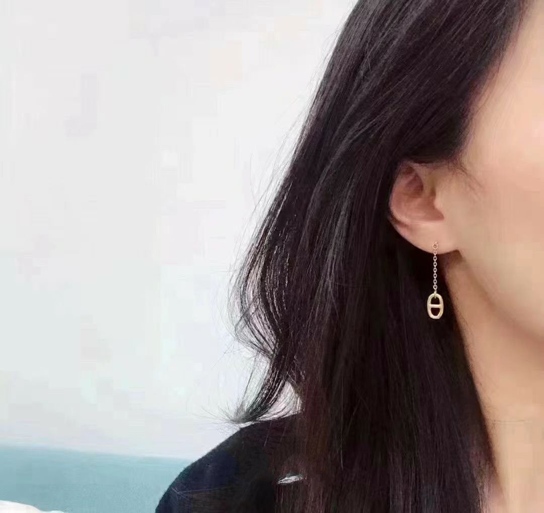[Clara Jewels]CHAINE TASSEL EARRINGS