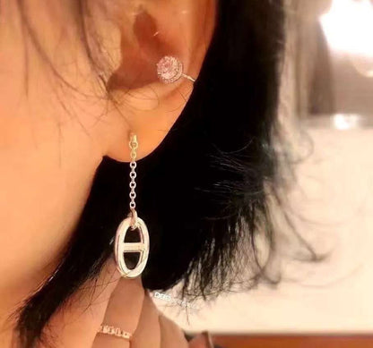 [Clara Jewels]CHAINE TASSEL EARRINGS