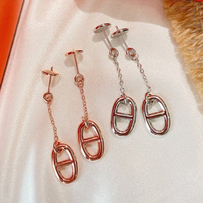 [Clara Jewels]CHAINE TASSEL EARRINGS