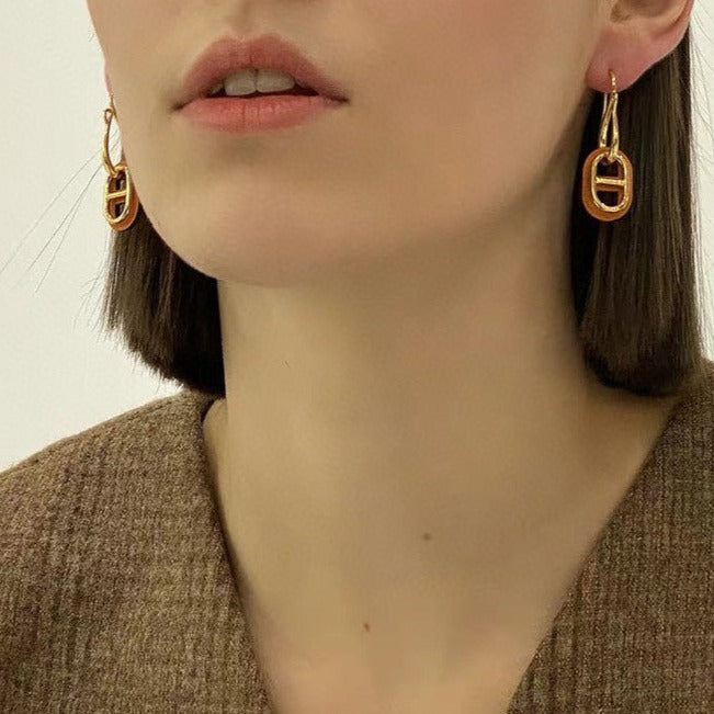 [Clara Jewels]HM O'MAILLON GOLD EARRINGS
