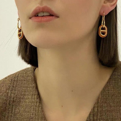 [Clara Jewels]HM O'MAILLON GOLD EARRINGS