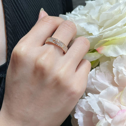 [Clara Jewels]KELLY PINK GOLD DIAMOND RING