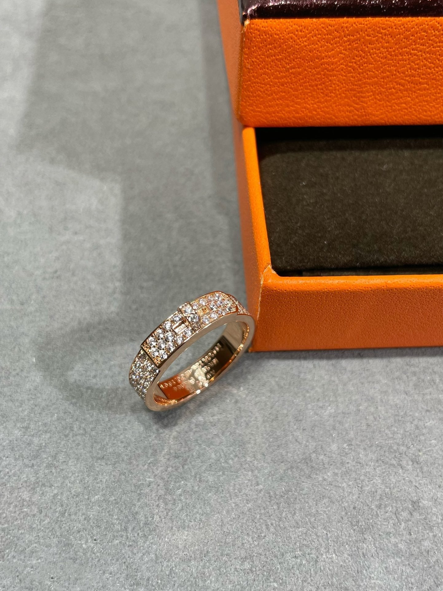 [Clara Jewels]KELLY PINK GOLD DIAMOND RING