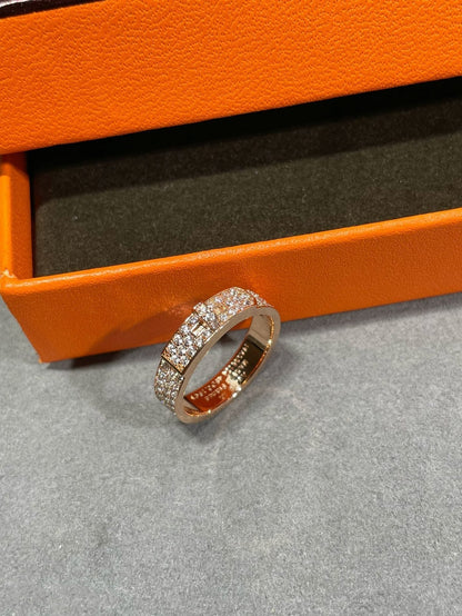 [Clara Jewels]KELLY PINK GOLD DIAMOND RING